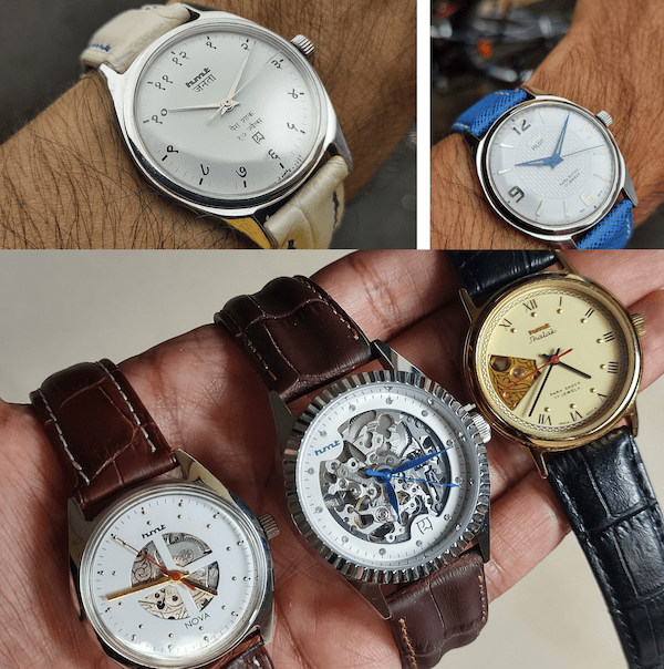 Are these HMT watches franken/fantasy dial/