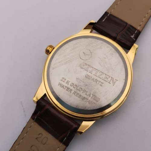 Citizen quartz 23k gold plated outlet price