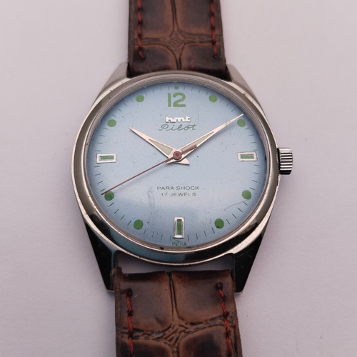 HMT Pilot Beautiful Wrist Watch AZ 3697