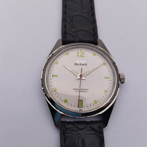 HMT Pilot Beautiful Wrist Watch AZ 3716