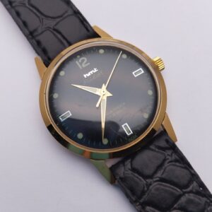 Hmt black hotsell watch price