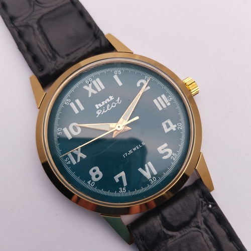 HMT Pilot Beautiful Wrist Watch AZ 3783