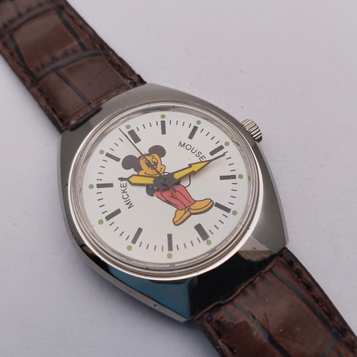 Mickey mouse automatic discount watch