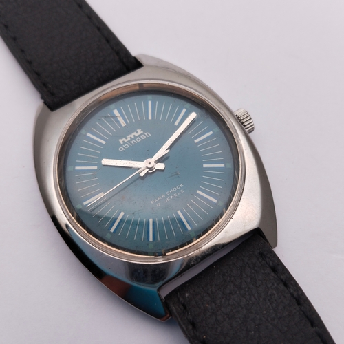 Hmt avinash blue on sale dial