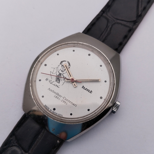 HMT Baba Saheb Ambedkar Beautiful Wrist Watch AZ 4038